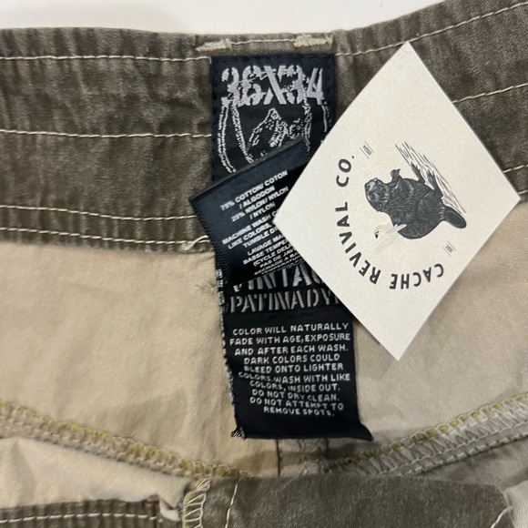 KUHL Revolvr Performance Lightweight Pants Gray Green Vintage Wash | Mens 36x34 - Picture 10 of 12